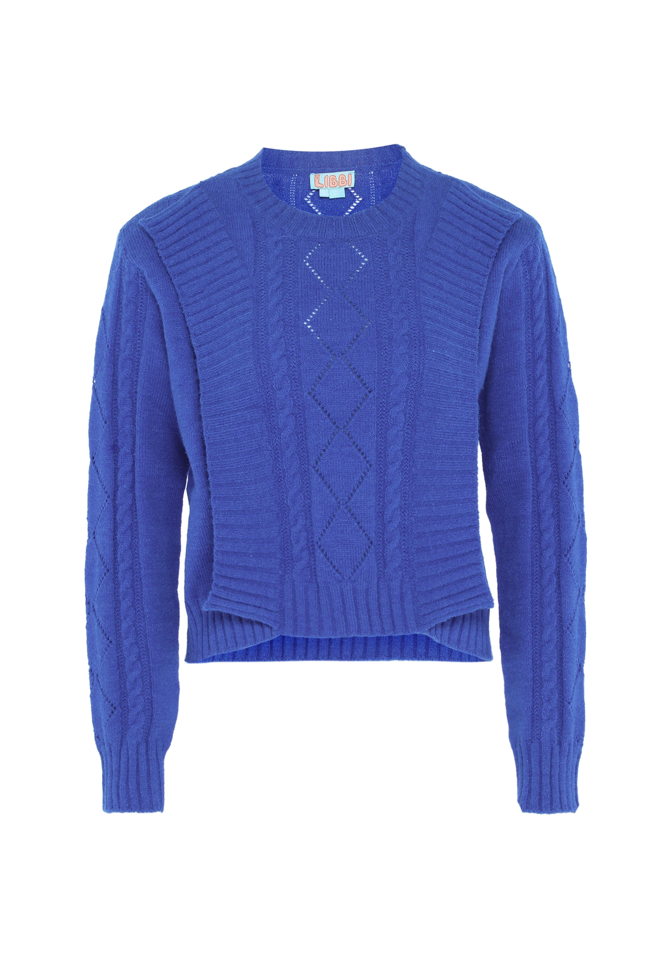 Libbi Pullover in Blau: Vorderseite