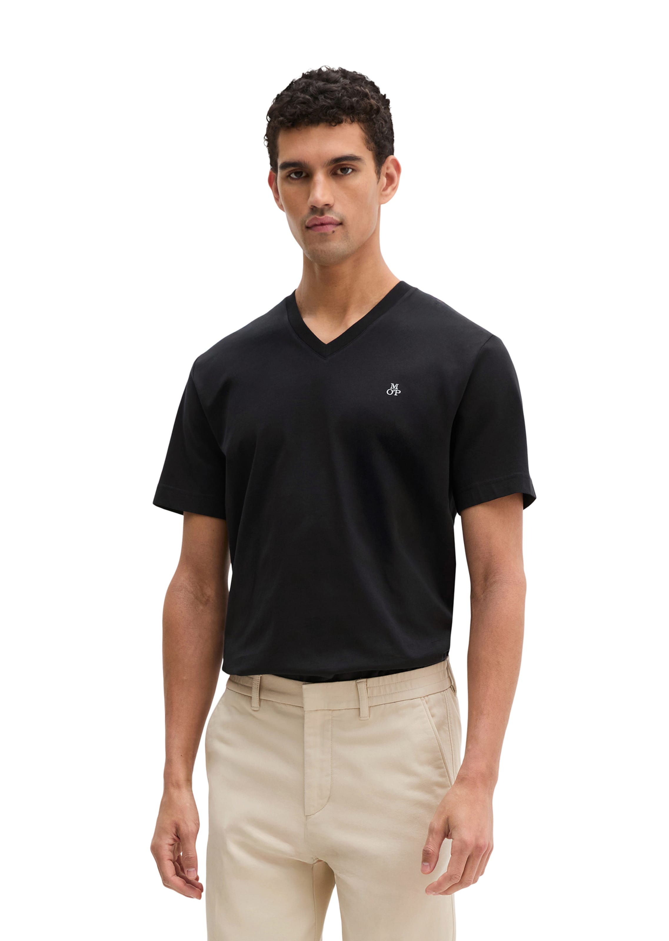 Marc O'Polo Shirt in Black: front