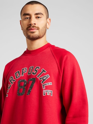 Sweat-shirt AÉROPOSTALE en rouge