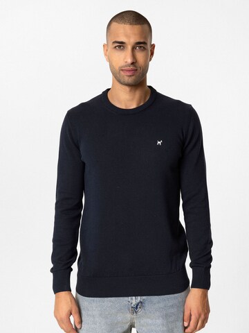 Williot Trui in Blauw: voorkant