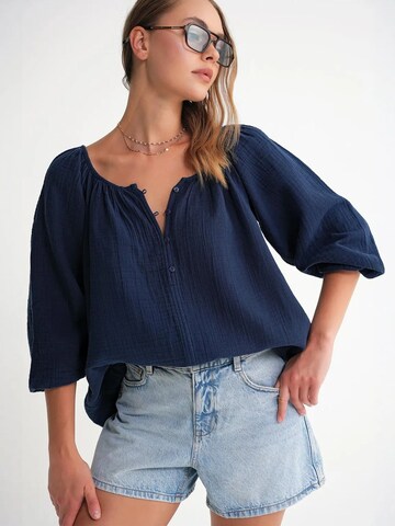 MixRay Blouse in Blue