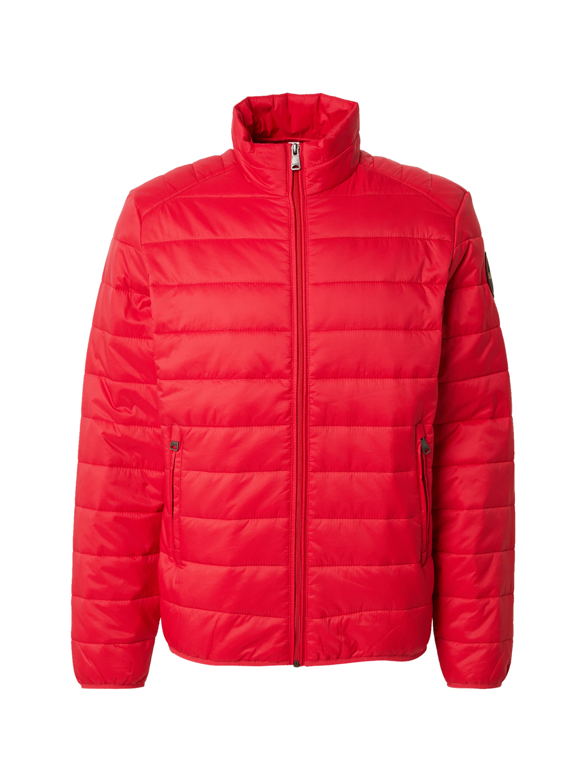 NAPAPIJRI - Casaco meia-estação 'ANDER' em vermelho: frente