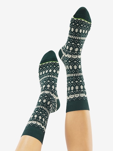 CHEERIO* Ponožky – zelená