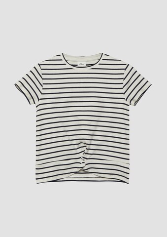 s.Oliver T-Shirt in Schwarz