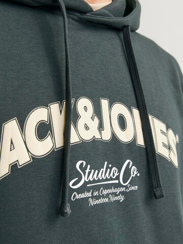 JACK & JONES Sweatshirt 'JORBRONX' in Green
