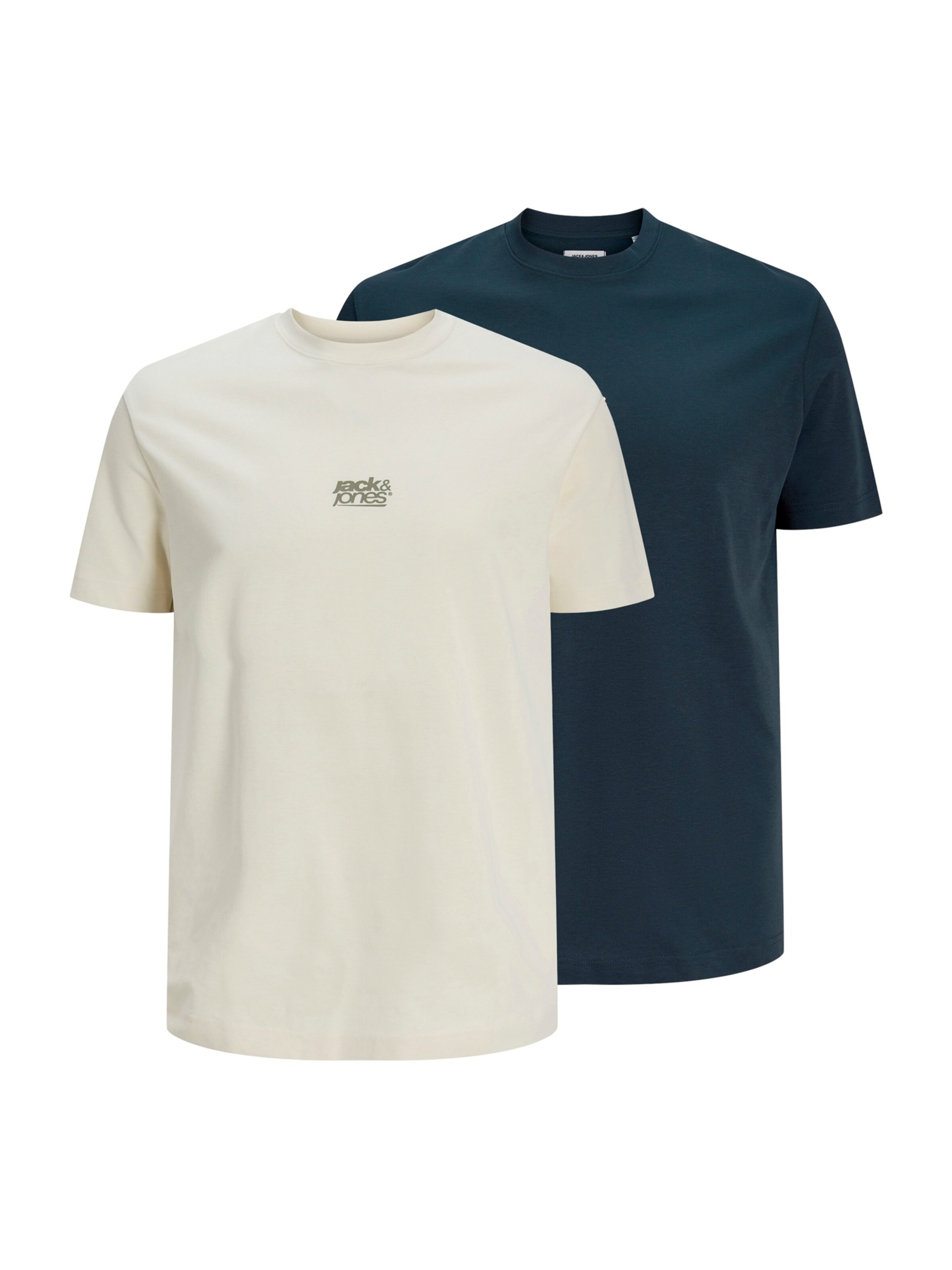 Tricou 'JCOBREEZE' de la JACK & JONES pe bej: față