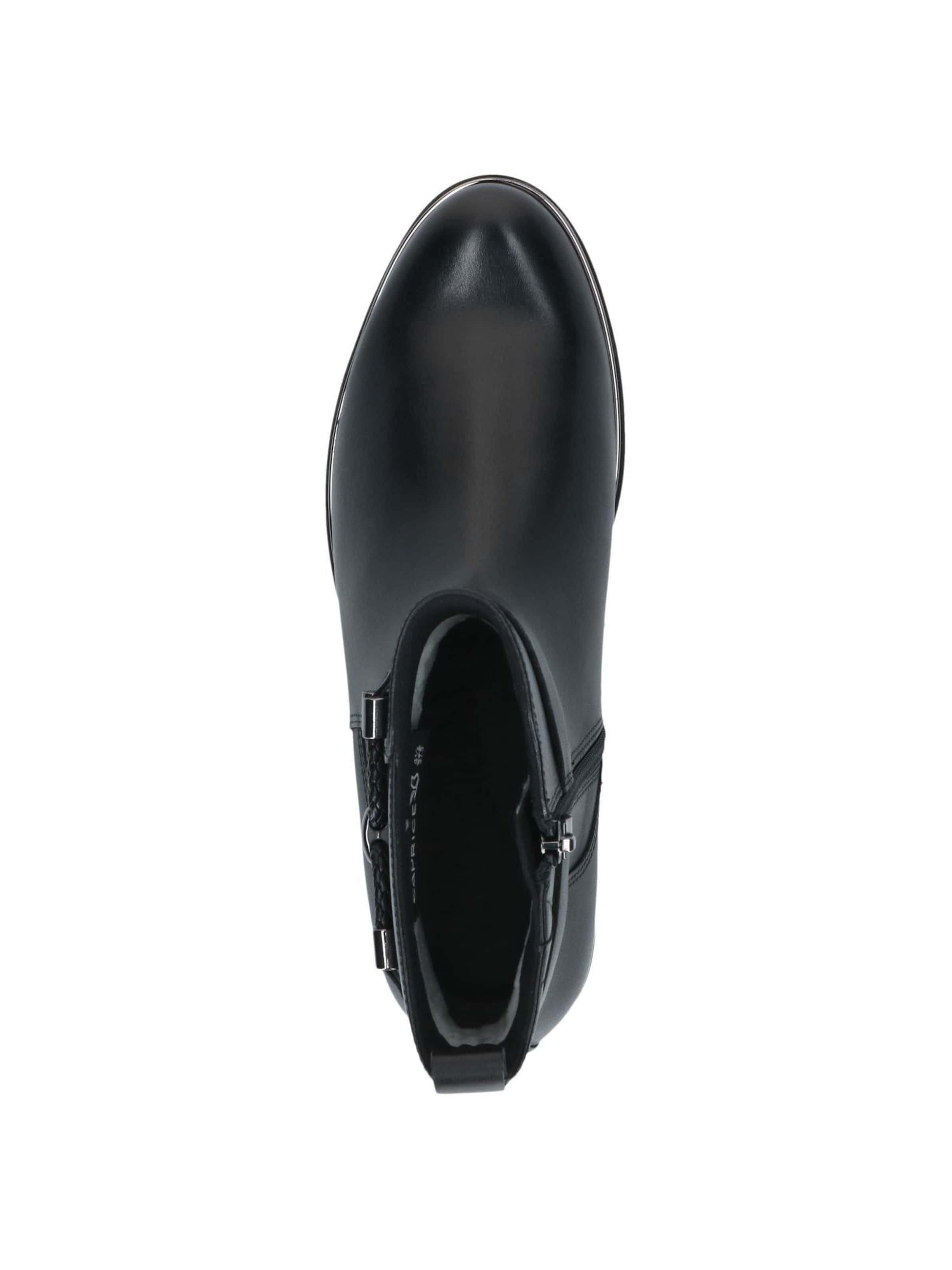 CAPRICE Stiefelette in Schwarz