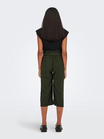 Only Maternity Regular Pleat-Front Pants 'Mama' in Green