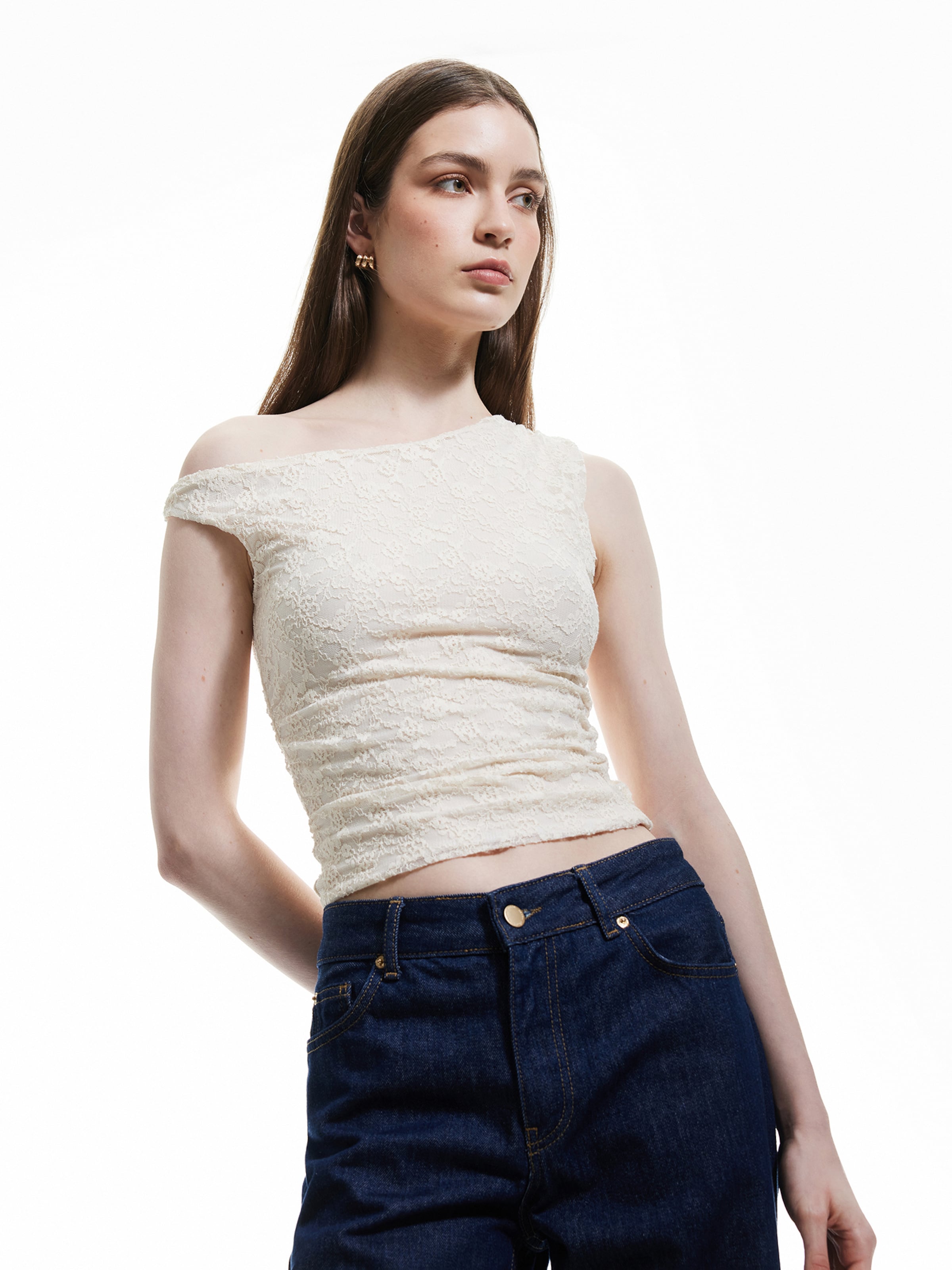 Koton Top in Beige: voorkant