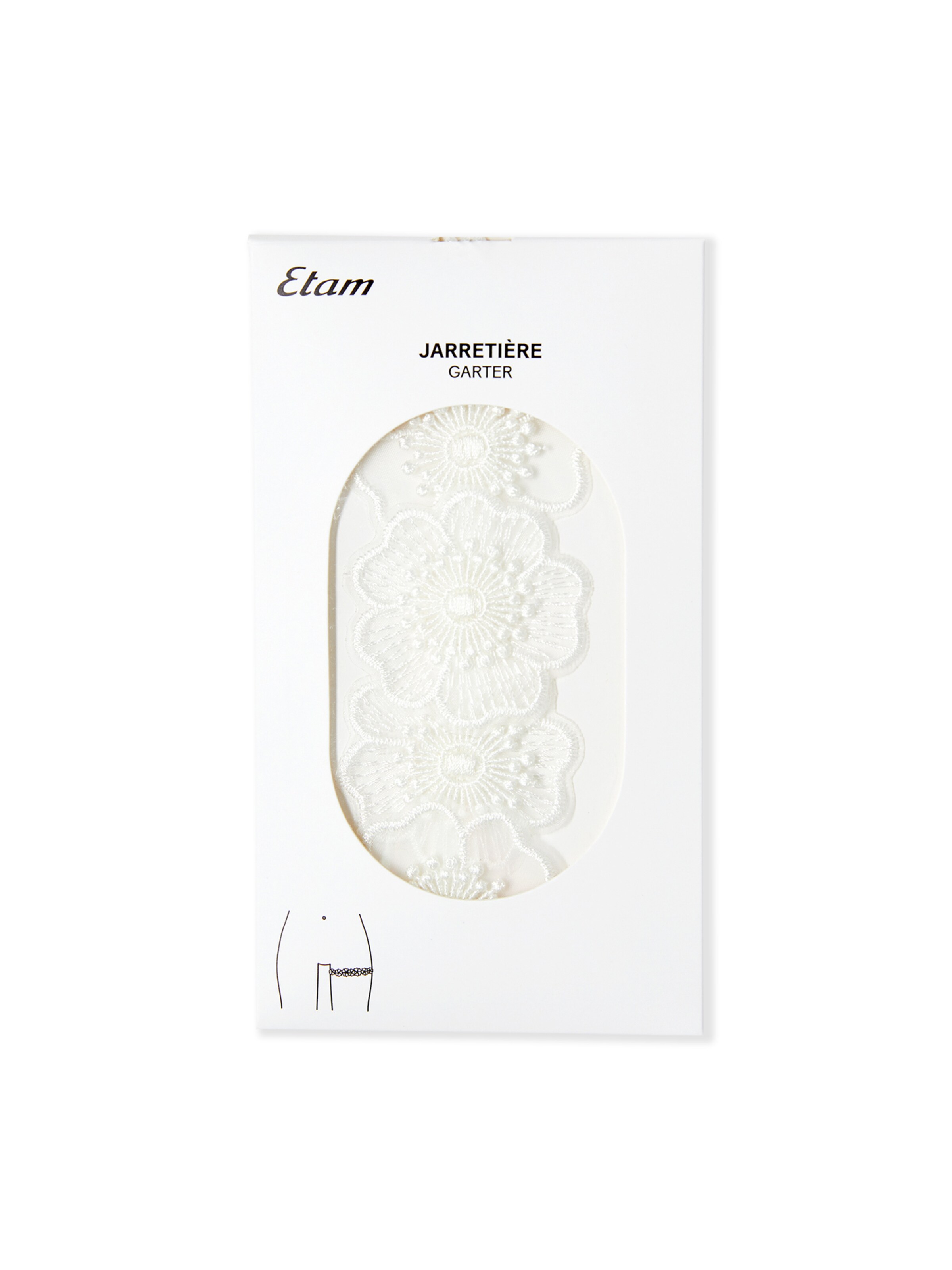 Reggicalze 'Noreen' di ETAM in bianco