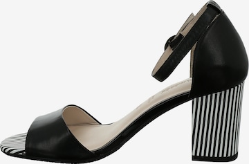 GERRY WEBER Strap Sandals 'Letizia' in Black