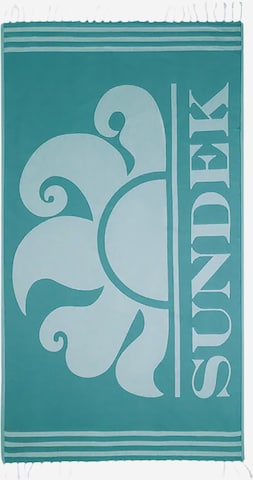 Sundek - Toalha de praia em verde: frente