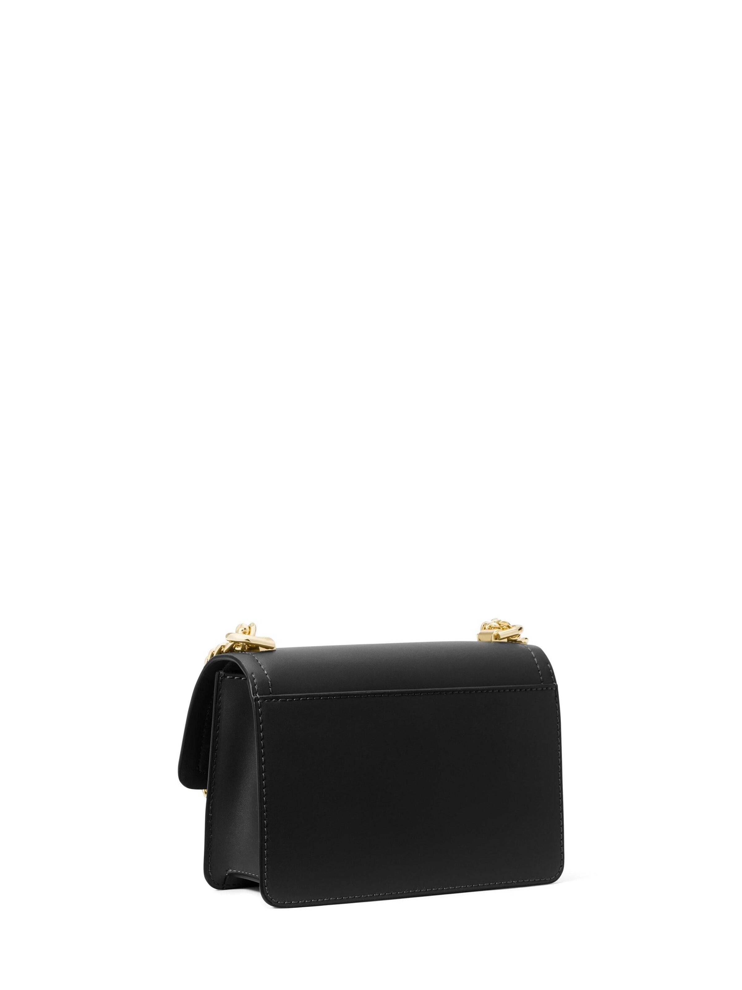 MICHAEL Michael Kors Crossbody bag 'Michael Kors Sac Bandoulière Cuir Heather Noir' in Black