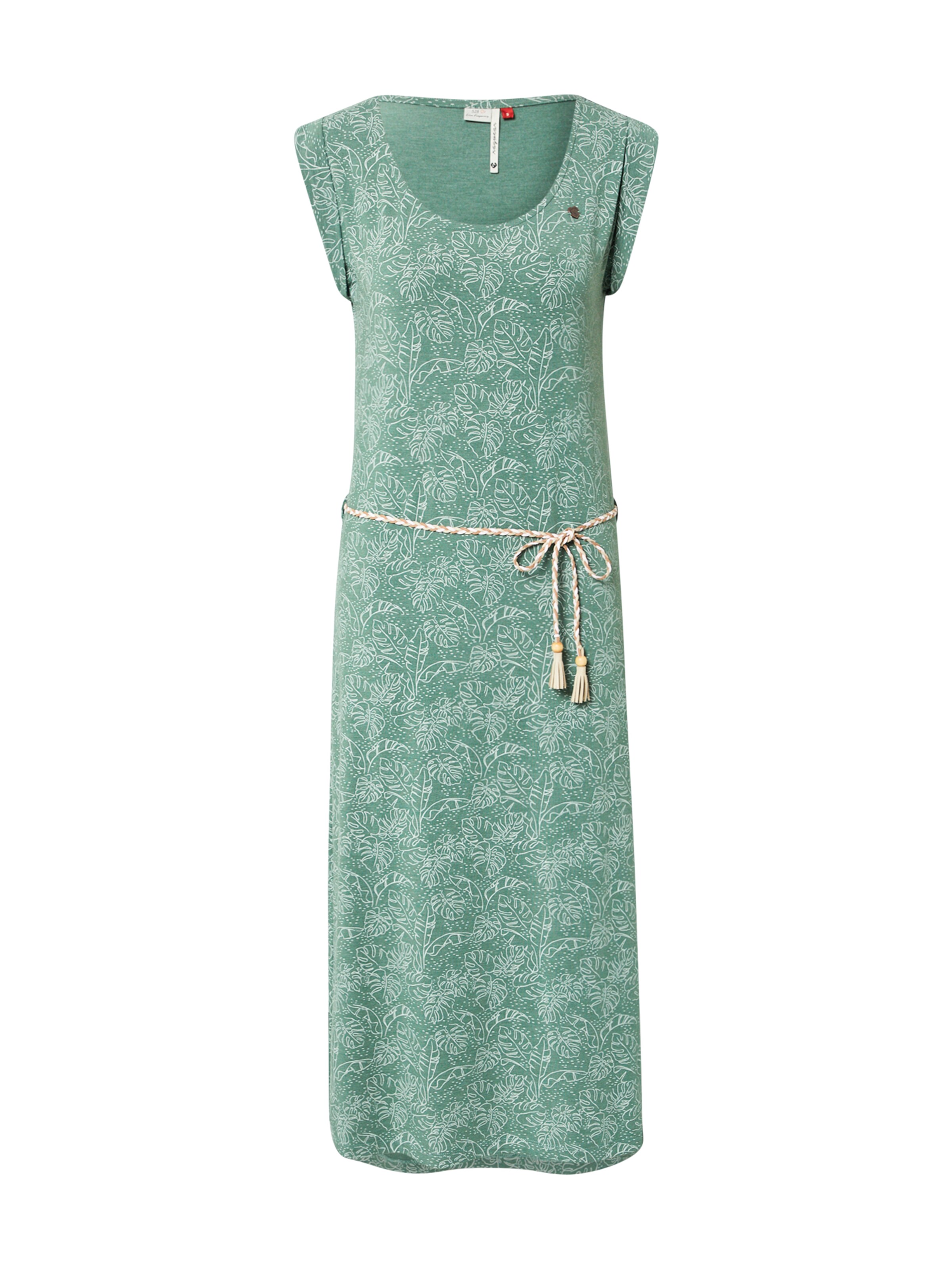 Ragwear Summer dress 'TAG' in Green: front