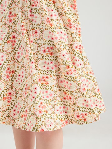 Gonna 'Fullmoon Circle' di Blutsgeschwister in beige