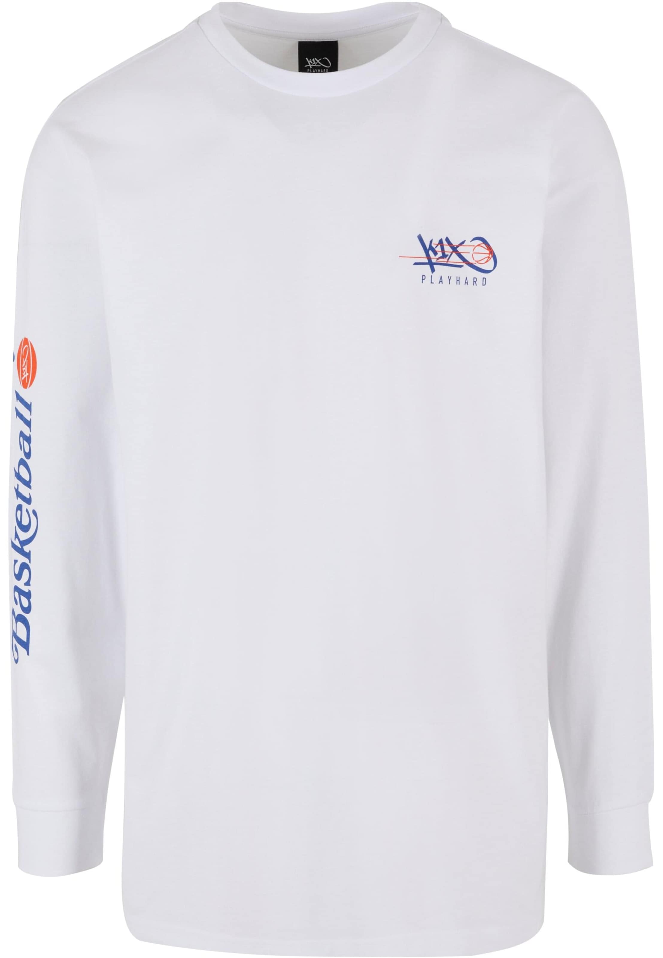 K1X Tričko – bílá: přední strana