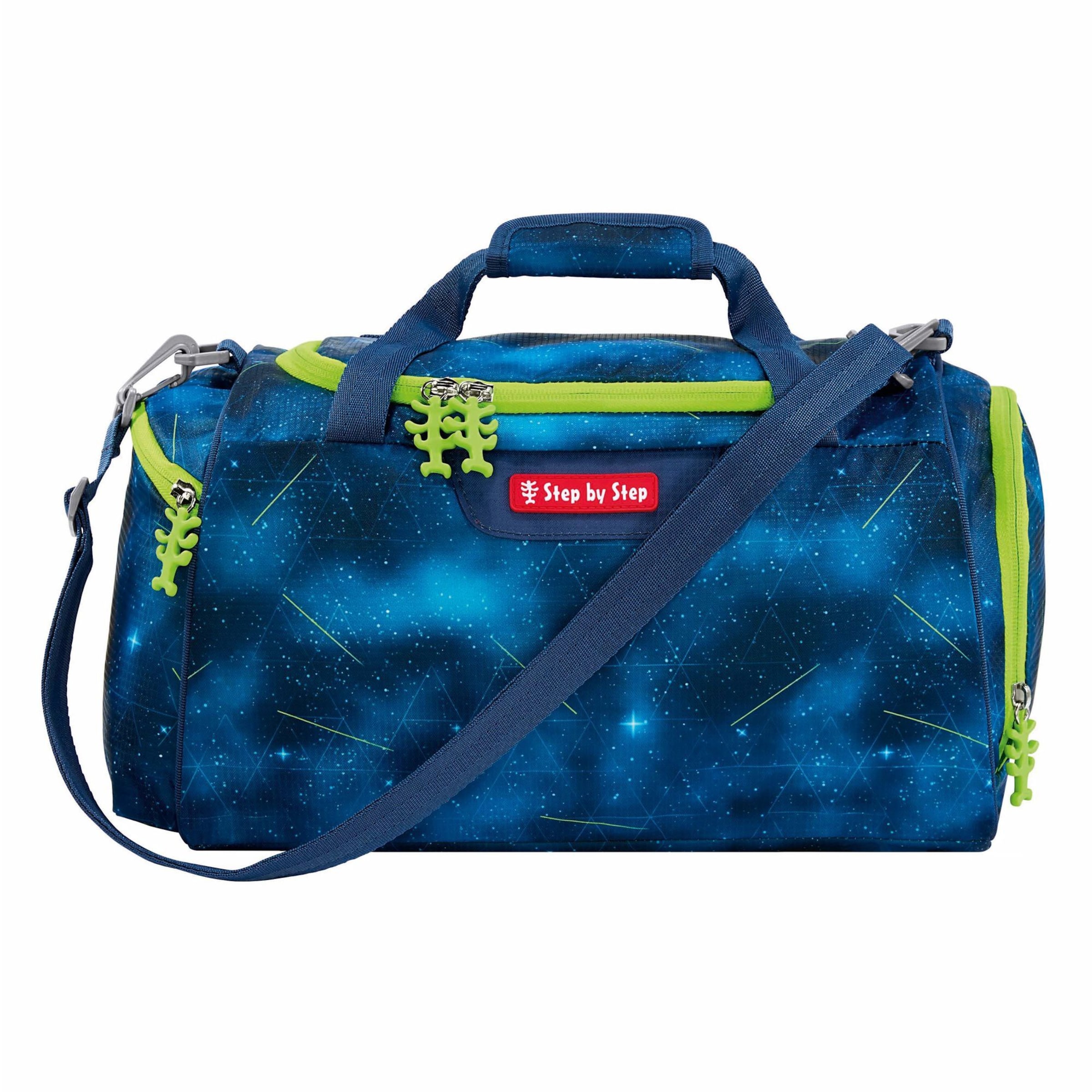 Borsa sportiva di STEP BY STEP in blu: frontale