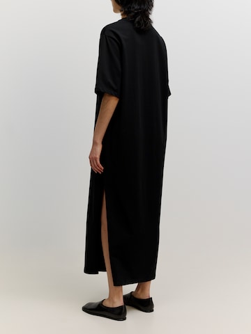 EDITED Oversized jurk 'Myha' in Zwart