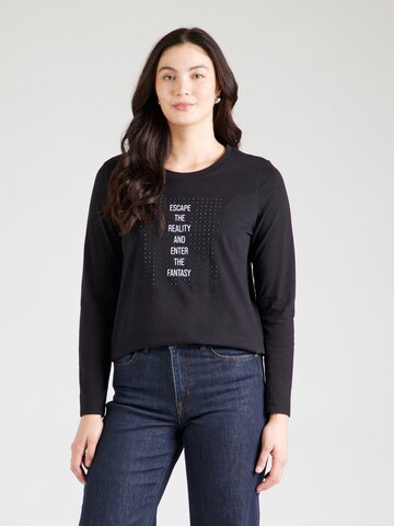 s.Oliver Shirt in Black: front