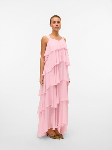 Robe 'VMFelicia' VERO MODA en rose : devant
