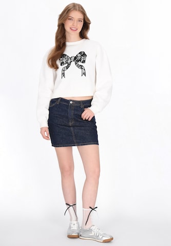 MYMO Sweatshirt in Weiß