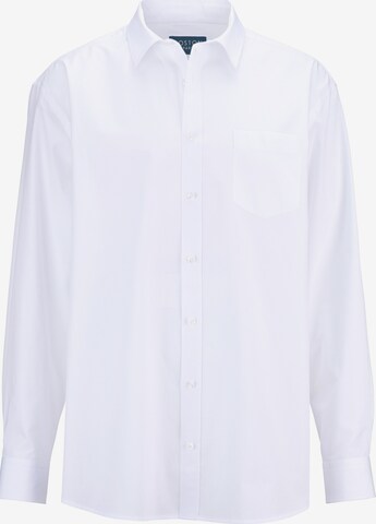 Boston Park Regular fit Overhemd in Wit: voorkant