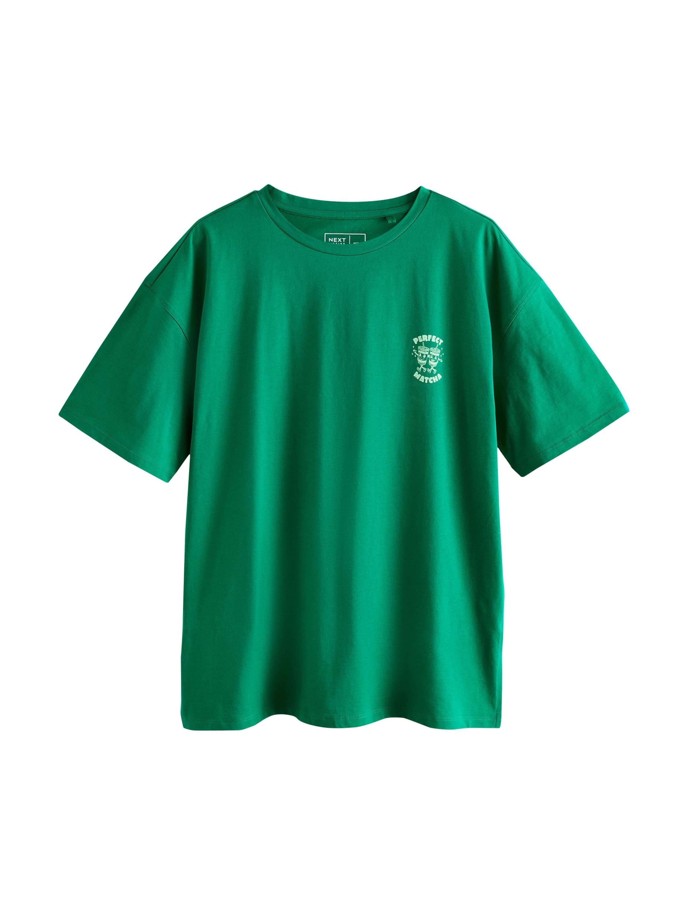Next Футболка в Зеленый: спереди
