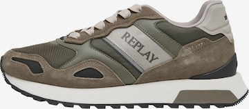 REPLAY Sneakers laag 'Bullet Union' in Groen: voorkant
