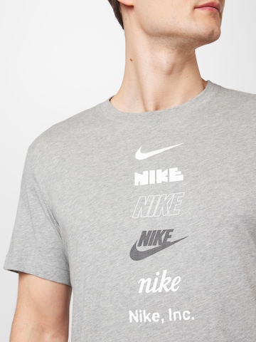 Nike Sportswear Tričko - Sivá