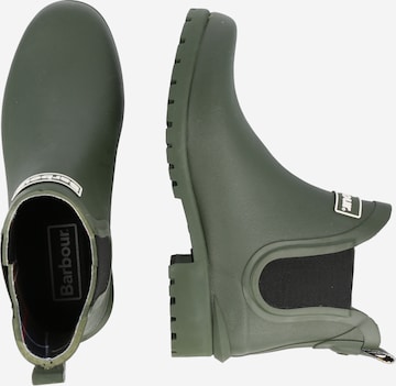 Barbour Chelsea Boots 'Wilton' in Green