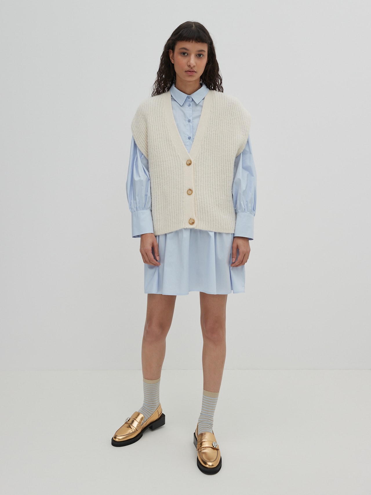 EDITED Abito camicia 'Rylee' blu