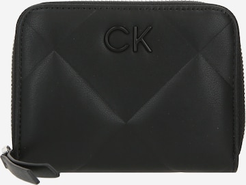 Porte-monnaies Calvin Klein en noir : devant