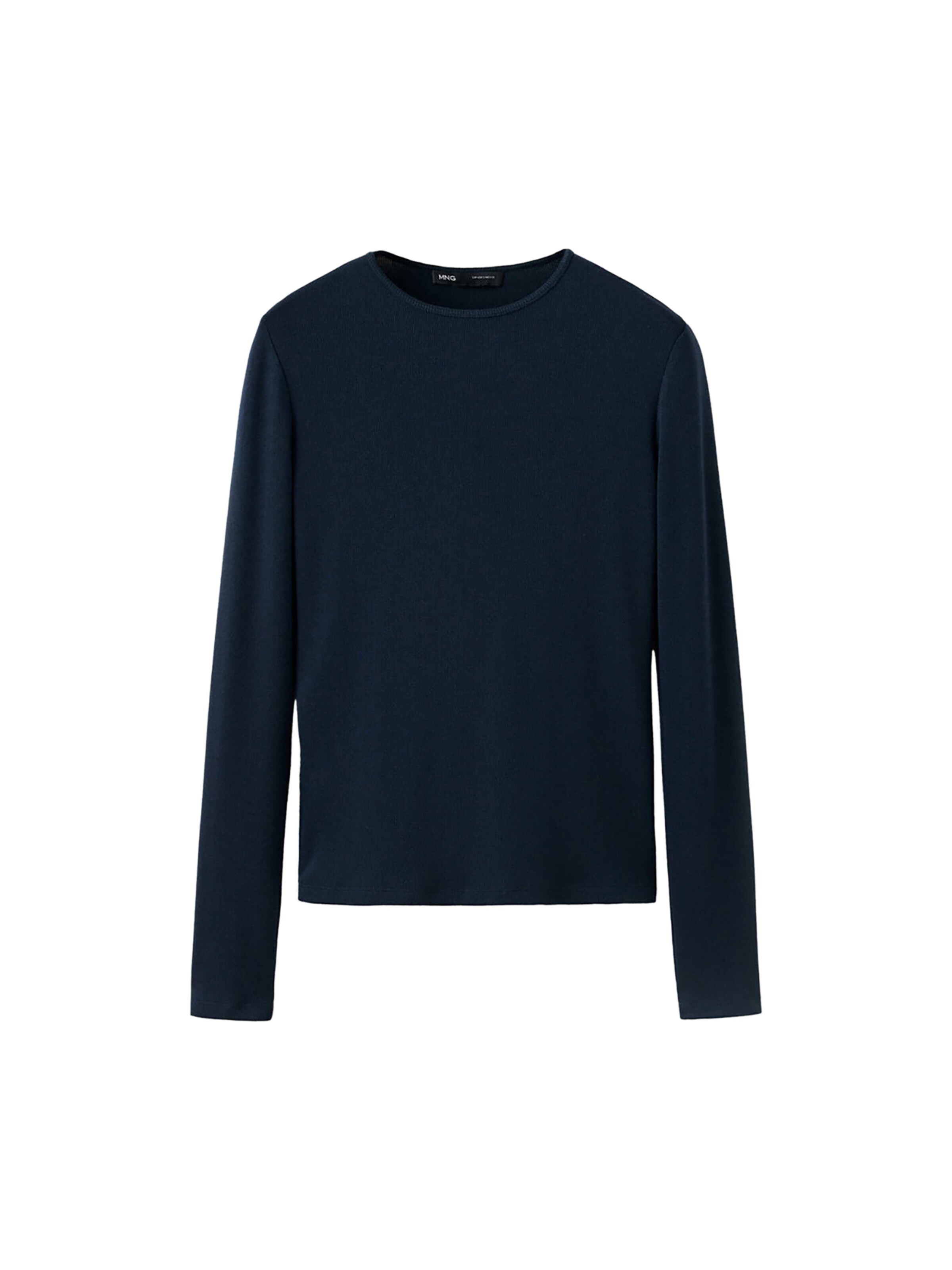 MANGO Shirt 'LILOCA' in Blauw: voorkant