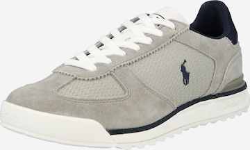Polo Ralph Lauren Nízke tenisky 'VARICK' - Sivá: predná strana