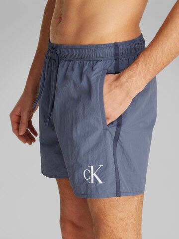 Calvin Klein Swimwear Badeshorts i blå