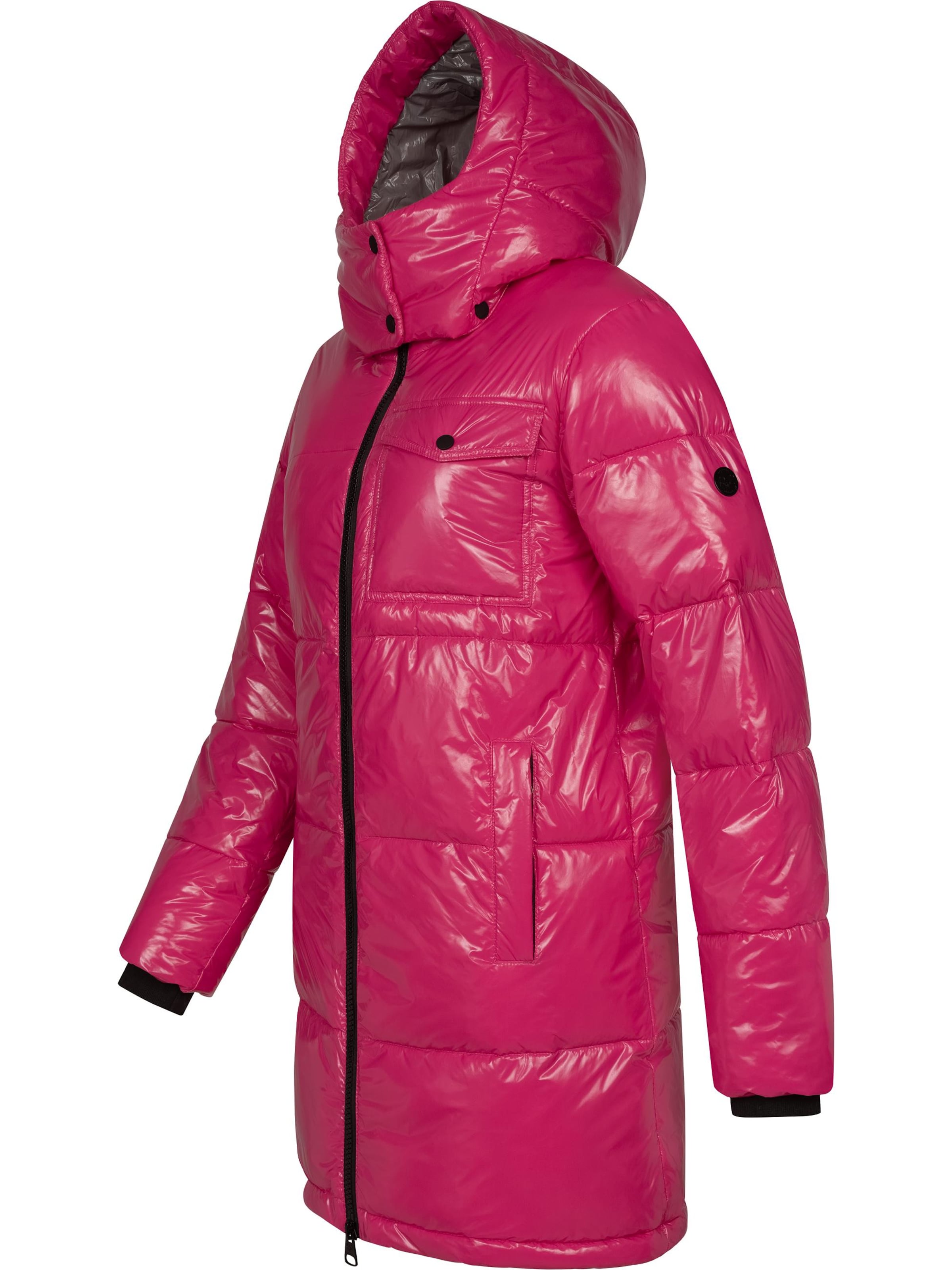Veste d’hiver 'Roobie' Ragwear en rose