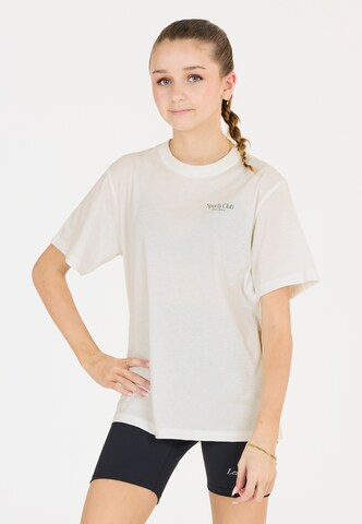 Les'Arcs Shirt 'Kacheda' in Wit: voorkant