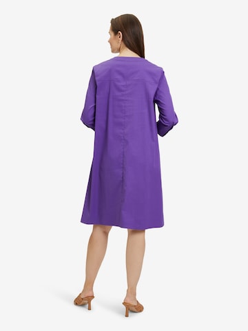 Vera Mont Shirt Dress in Purple