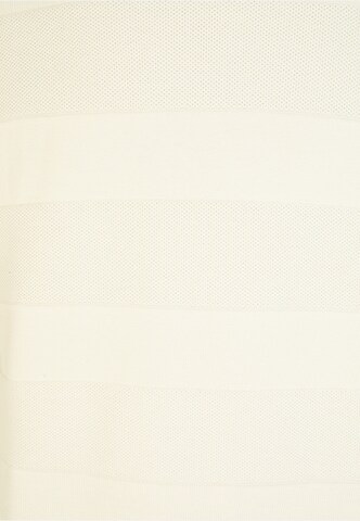 HECHTER PARIS Strickpullover 'ZIP TROYER' in Weiß