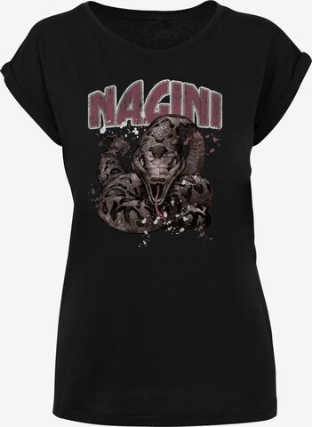 F4NT4STIC Shirt 'Harry Potter Nagini Splats' in Black: front