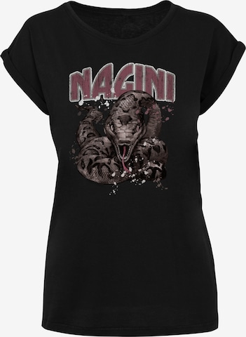 F4NT4STIC T-Shirt 'Harry Potter Nagini Splats' in Schwarz: predná strana