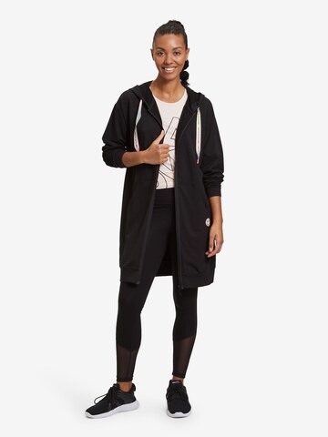 Betty Barclay Sweatjacke mit Kapuze in Schwarz