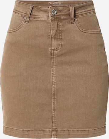 ZABAIONE Skirt 'Zora' in Beige: front