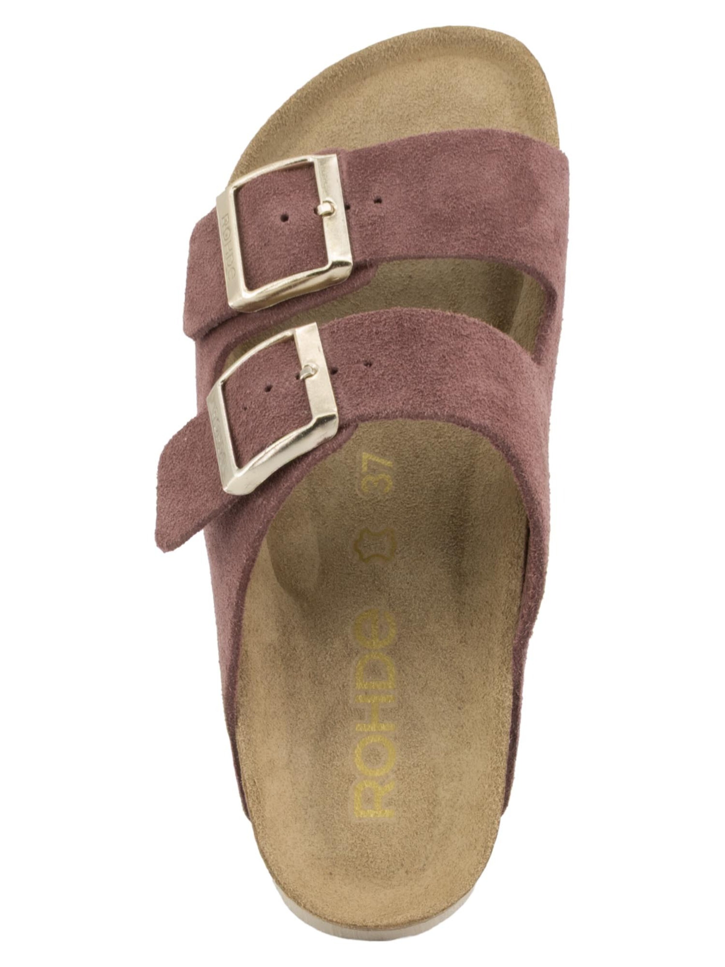 ROHDE Mules 'Alba' in Purple