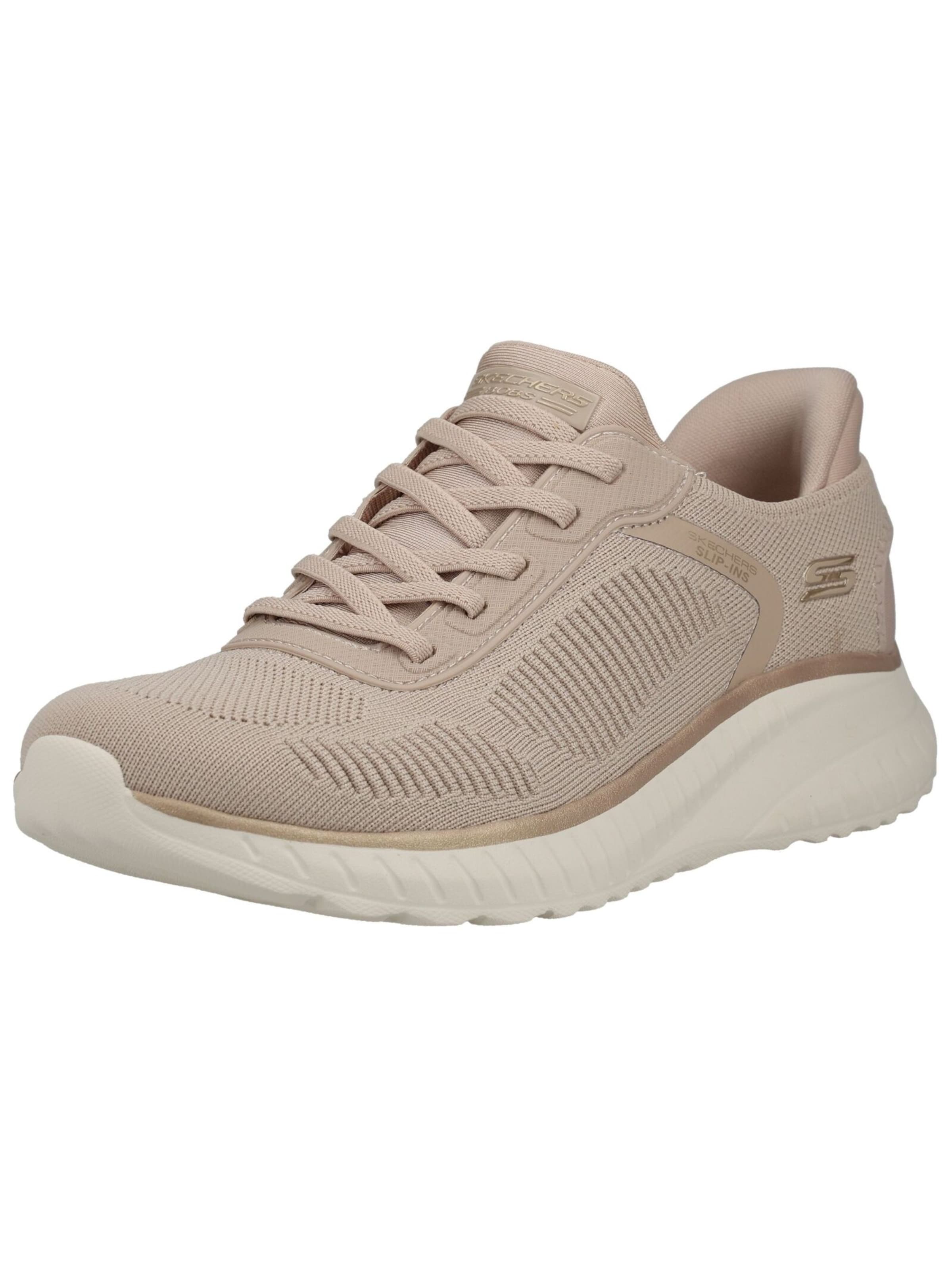 SKECHERS Platform trainers in Beige: front