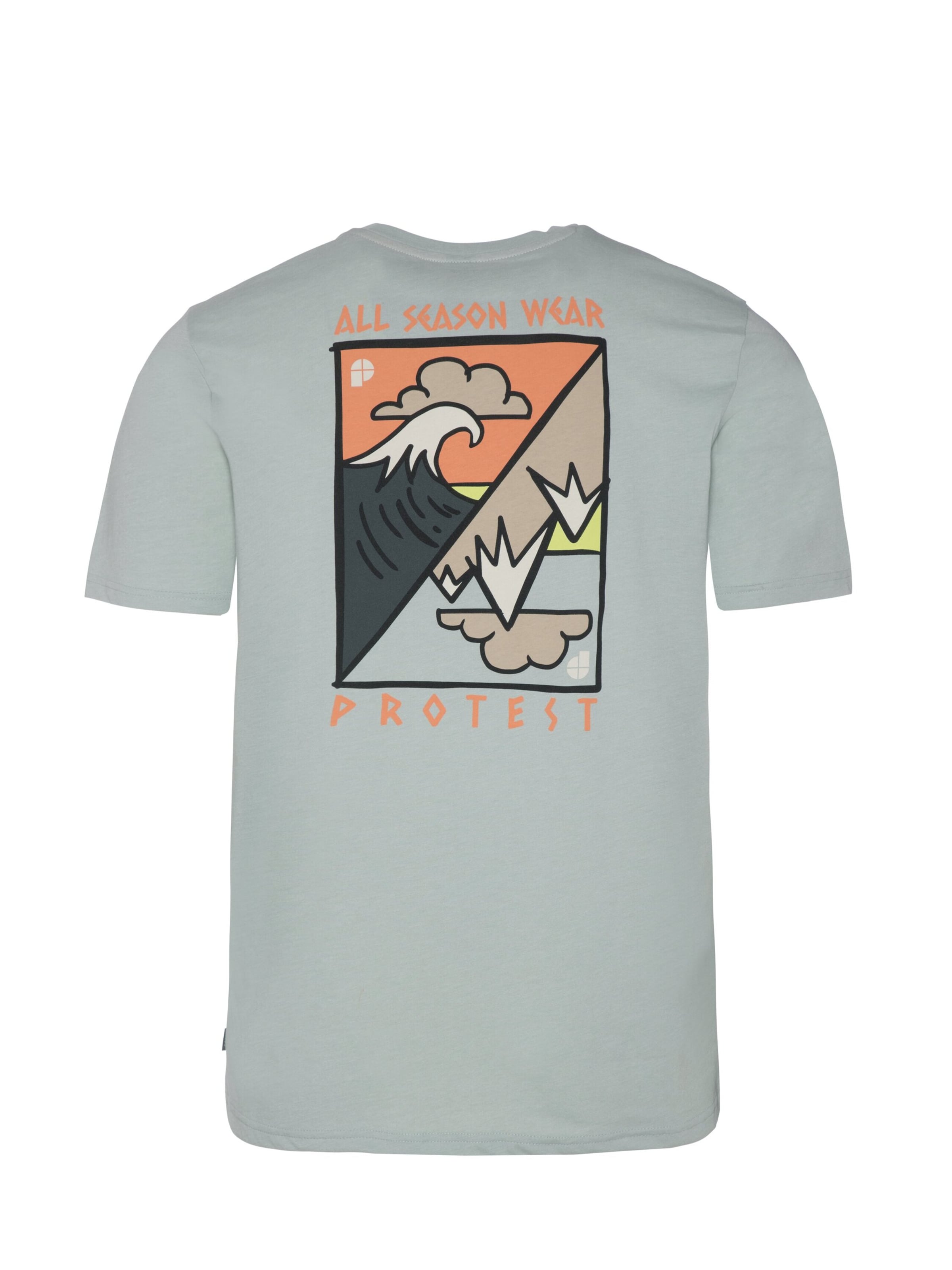 PROTEST Shirt 'PRTABDIEL 24' in Groen