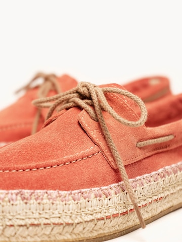 Espadrillas 'Alpargata Plana' di Alhamas in arancione