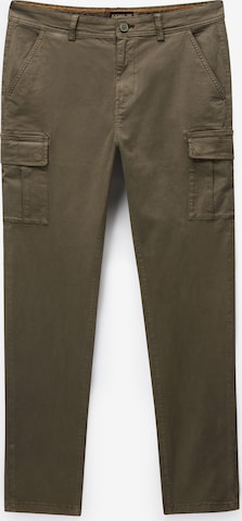 žalia NAPAPIJRI Standartinis Laisvo stiliaus kelnės 'Yasuni': priekis