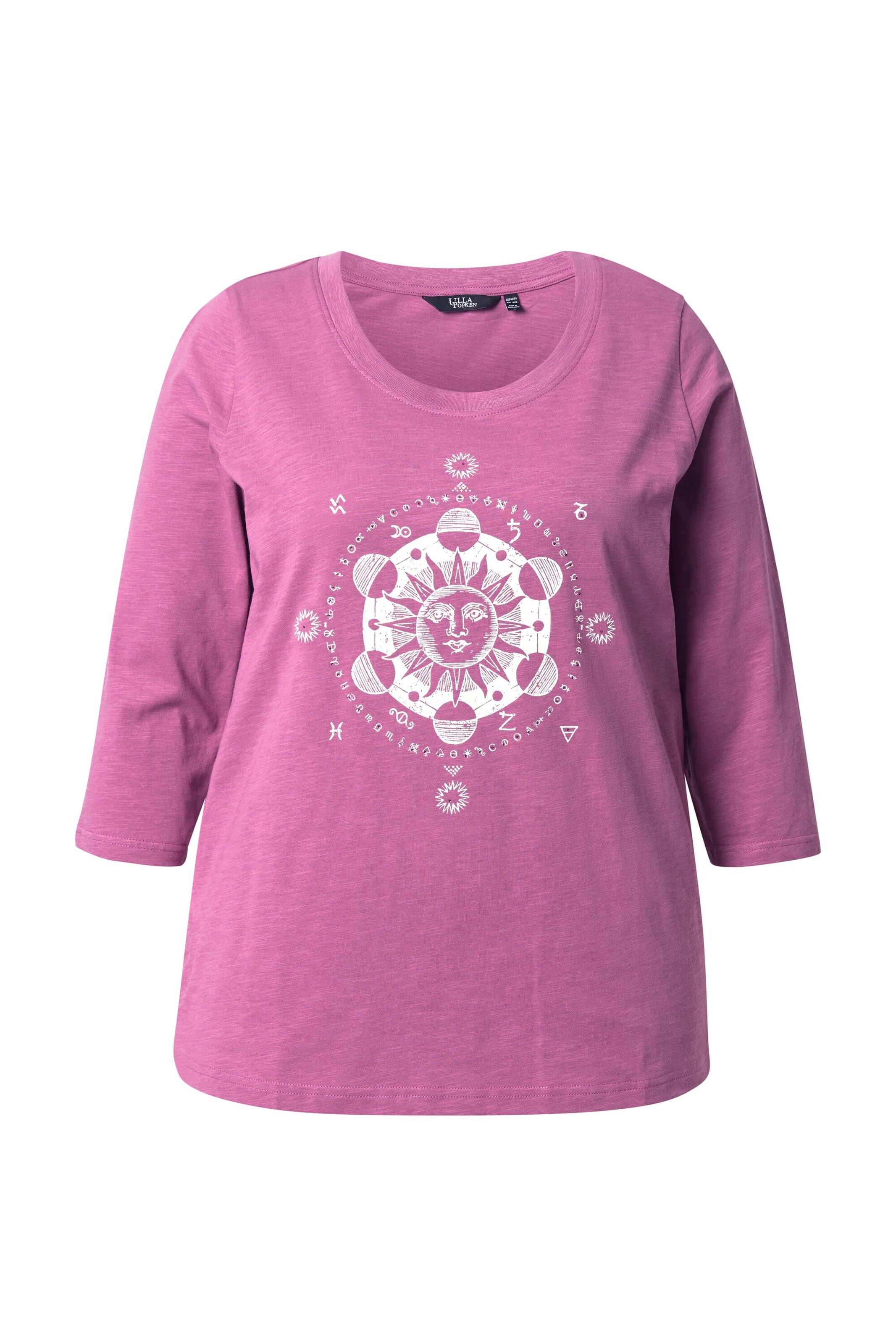 Ulla Popken Shirt in Roze: voorkant