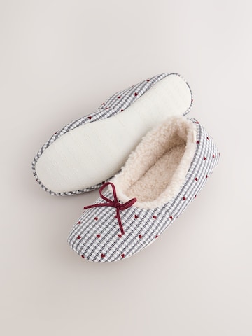 Next - Zapatillas de casa en gris